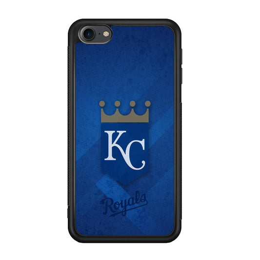 Kansas City Royals The Golden Crown iPod Touch 6 Case-Rubber Black (2D Case)-Oxvistore