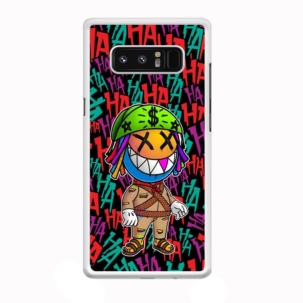 Keep Smiling Whatever The Case Samsung Galaxy Note 8 Case-Oxvistore