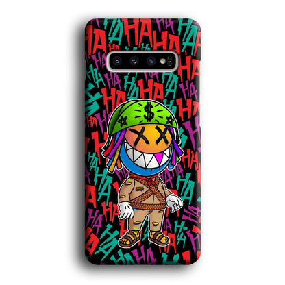 Keep Smiling Whatever The Case Samsung Galaxy S10 Case-Oxvistore