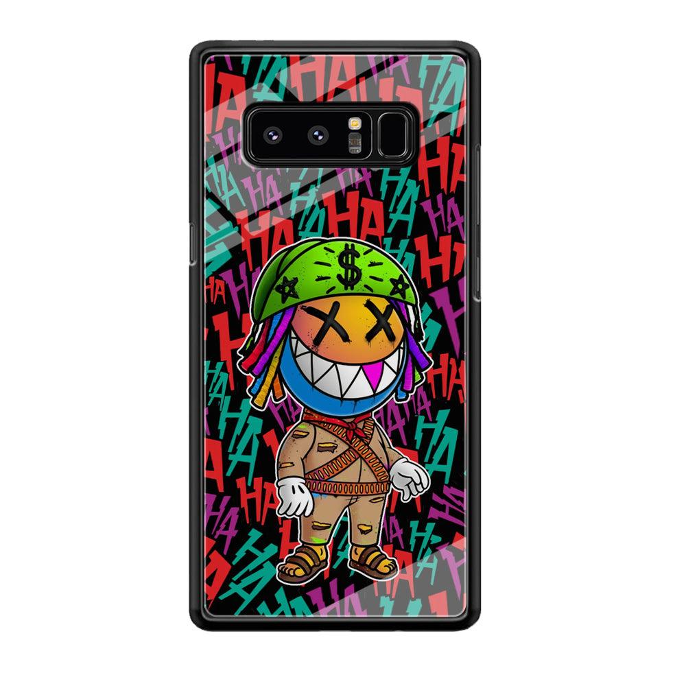 Keep Smiling Whatever The Case Samsung Galaxy Note 8 Case-Oxvistore