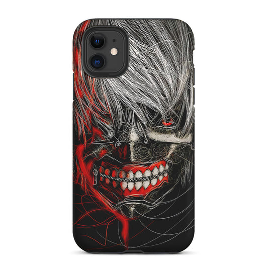 Ken Kaneki Tokyo Ghoul Art 2 in 1 Tough Phone Case