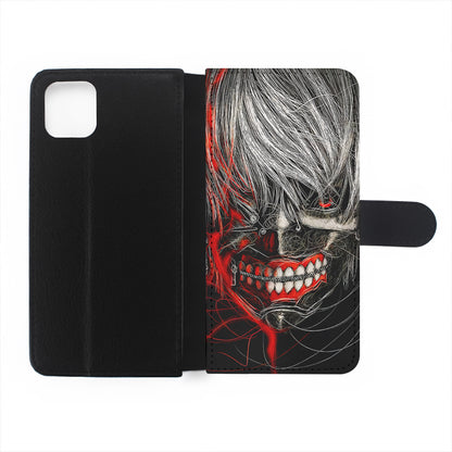 Ken Kaneki Tokyo Ghoul Art Flip Wallet Phone Case