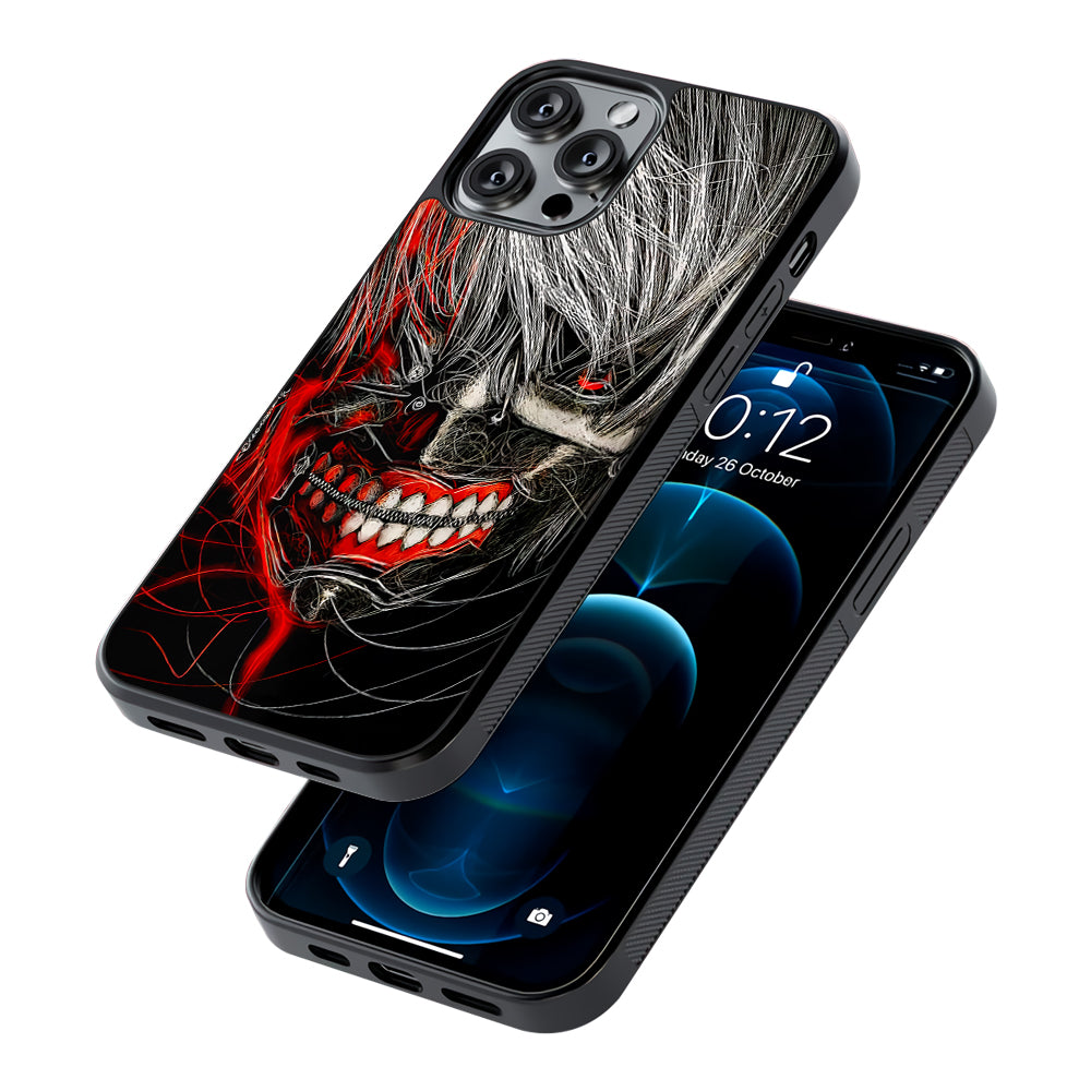 Ken Kaneki Tokyo Ghoul Art 2D Rubber Phone Case