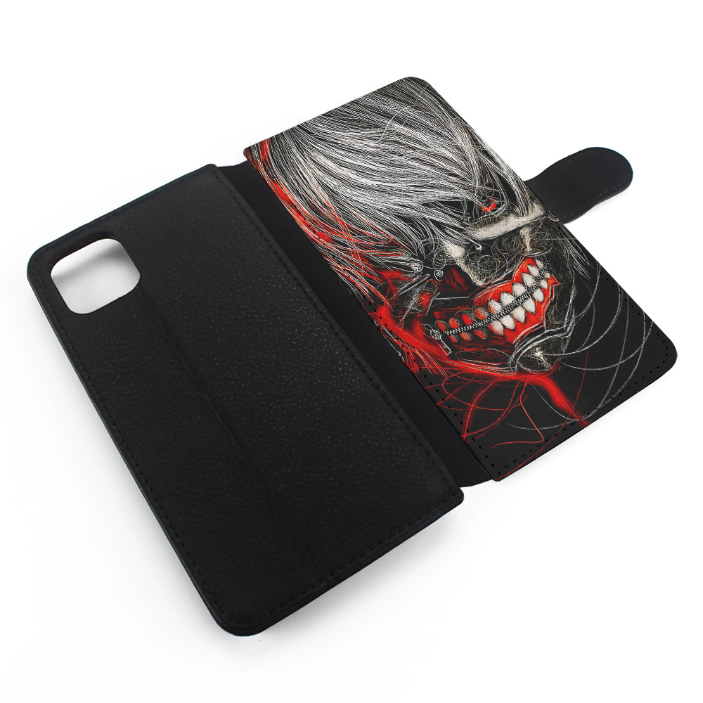 Ken Kaneki Tokyo Ghoul Art Flip Wallet Phone Case