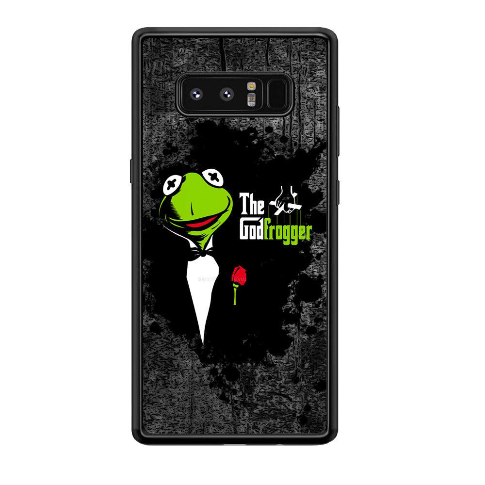 Kermit Frog is Godfrogger Samsung Galaxy Note 8 Case-Oxvistore