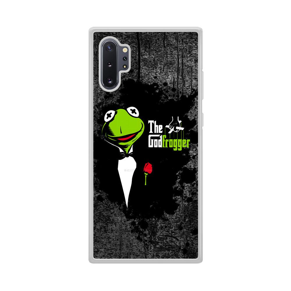 Kermit Frog is Godfrogger Samsung Galaxy Note 10 Plus Case-Oxvistore