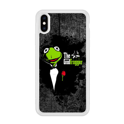 Kermit Frog is Godfrogger iPhone X Case-Oxvistore