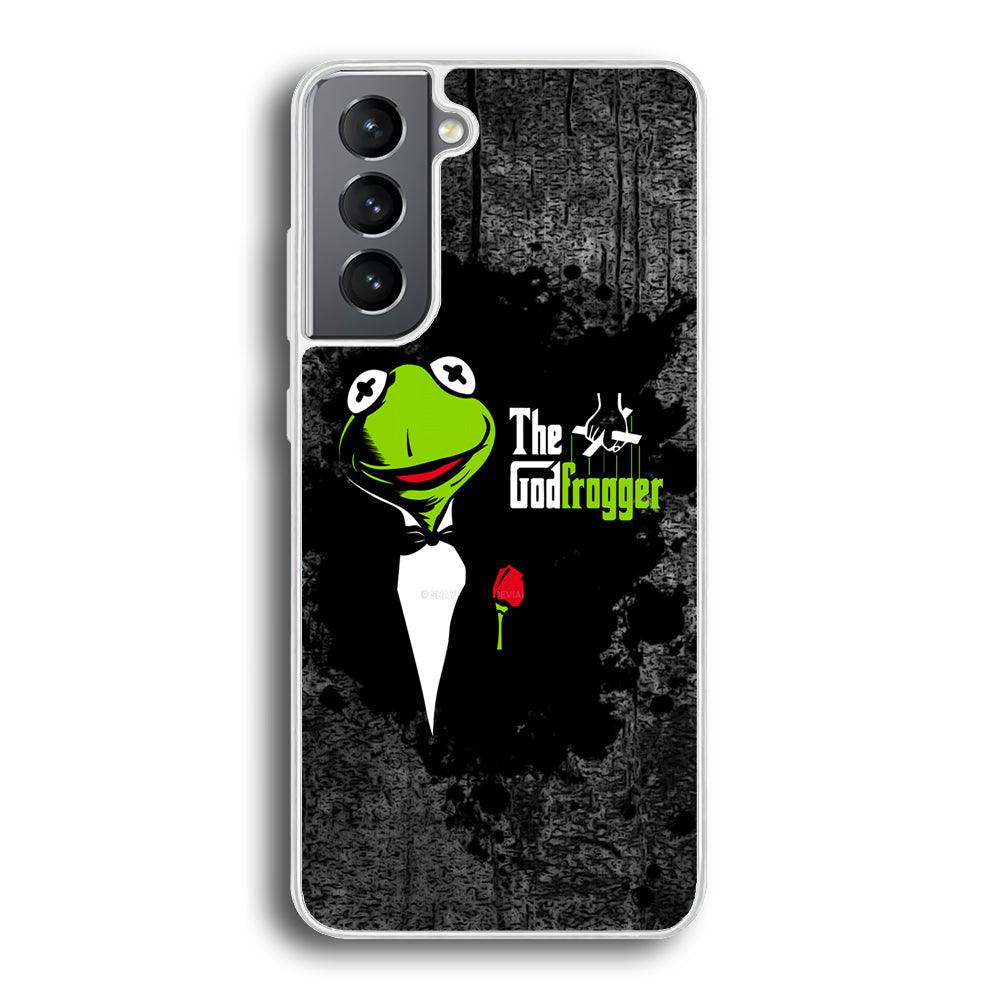 Kermit Frog is Godfrogger Samsung Galaxy S21 Plus Case-Oxvistore