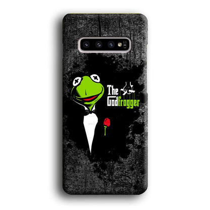 Kermit Frog is Godfrogger Samsung Galaxy S10 Case-Oxvistore