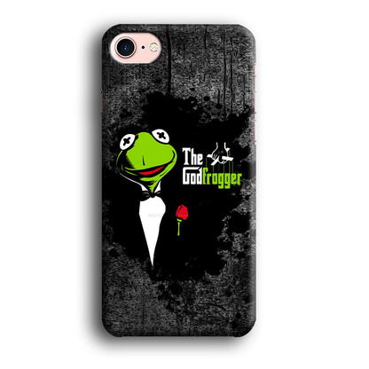 Kermit Frog is Godfrogger iPhone 8 Case-Oxvistore