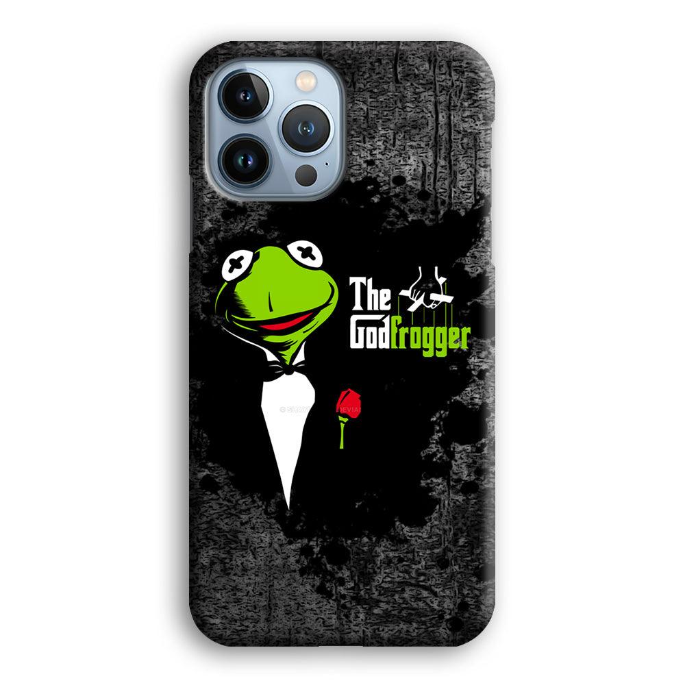 Kermit Frog is Godfrogger iPhone 14 Pro Max Case-Oxvistore