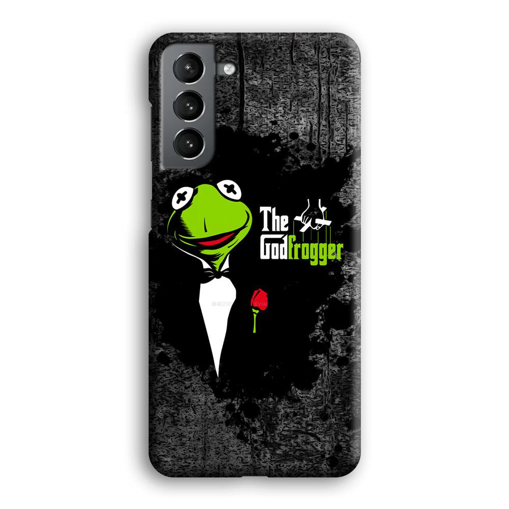 Kermit Frog is Godfrogger Samsung Galaxy S21 Plus Case-Oxvistore