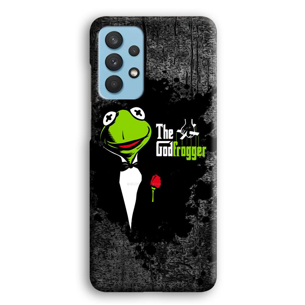 Kermit Frog is Godfrogger Samsung Galaxy A32 Case-Oxvistore