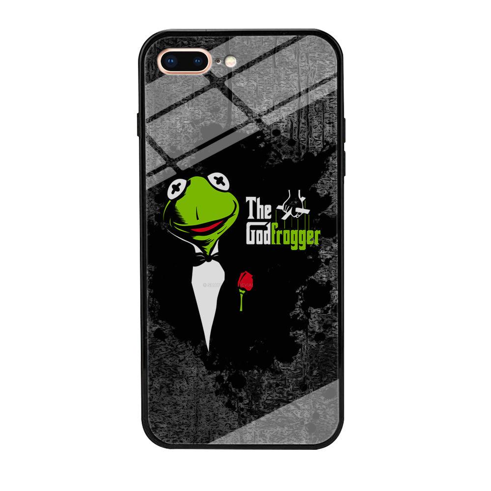 Kermit Frog is Godfrogger iPhone 8 Plus Case-Oxvistore