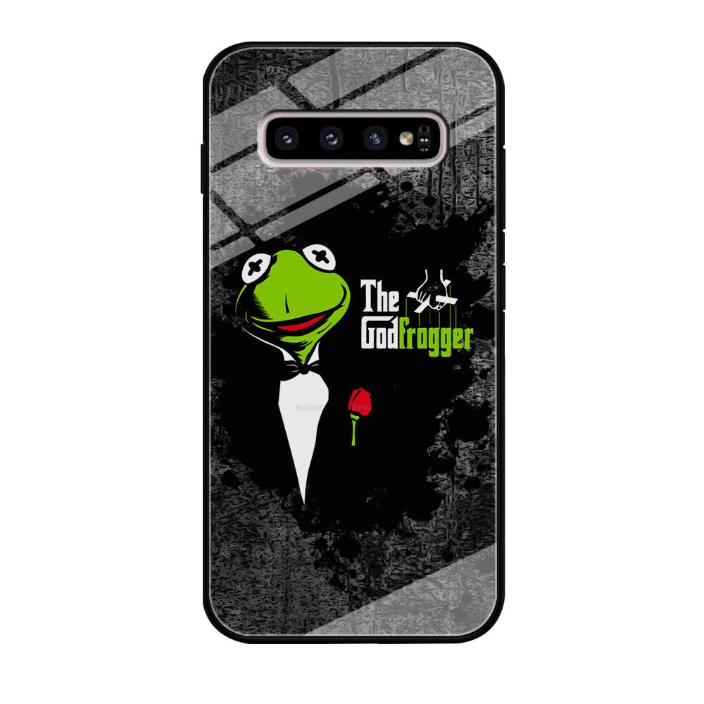 Kermit Frog is Godfrogger Samsung Galaxy S10 Case-Oxvistore