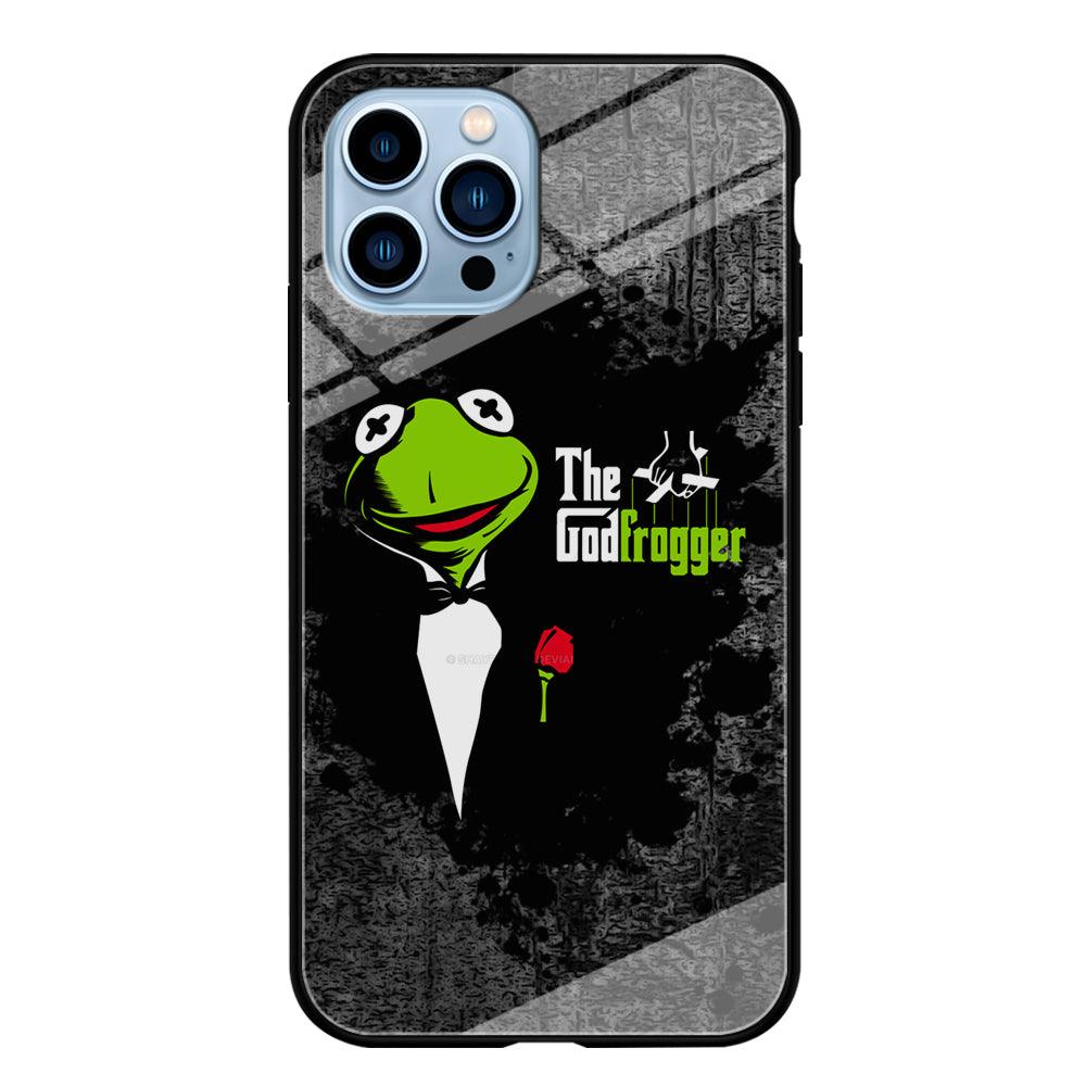 Kermit Frog is Godfrogger iPhone 15 Pro Case-Oxvistore