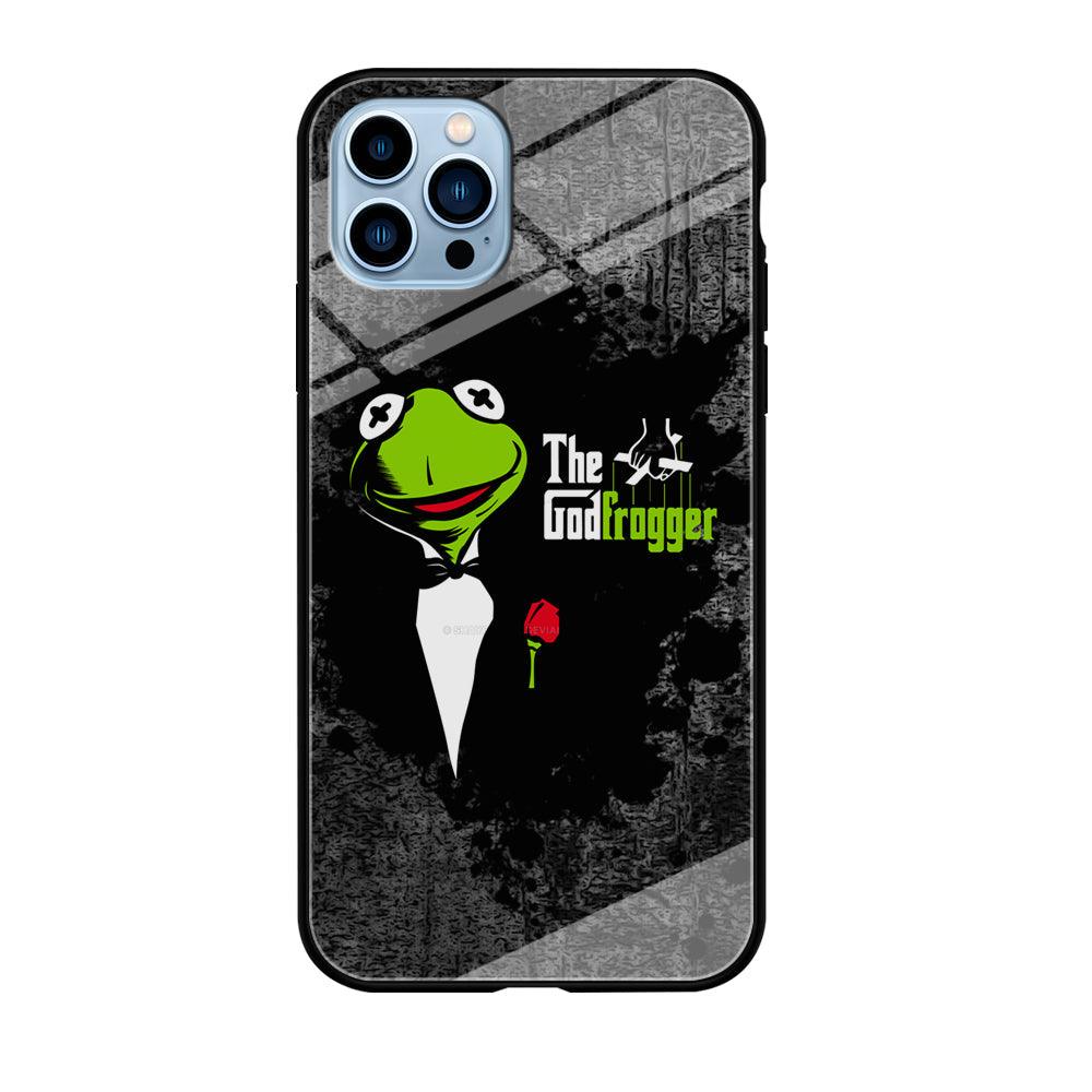 Kermit Frog is Godfrogger iPhone 12 Pro Case-Oxvistore