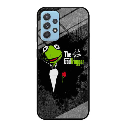 Kermit Frog is Godfrogger Samsung Galaxy A72 Case-Oxvistore