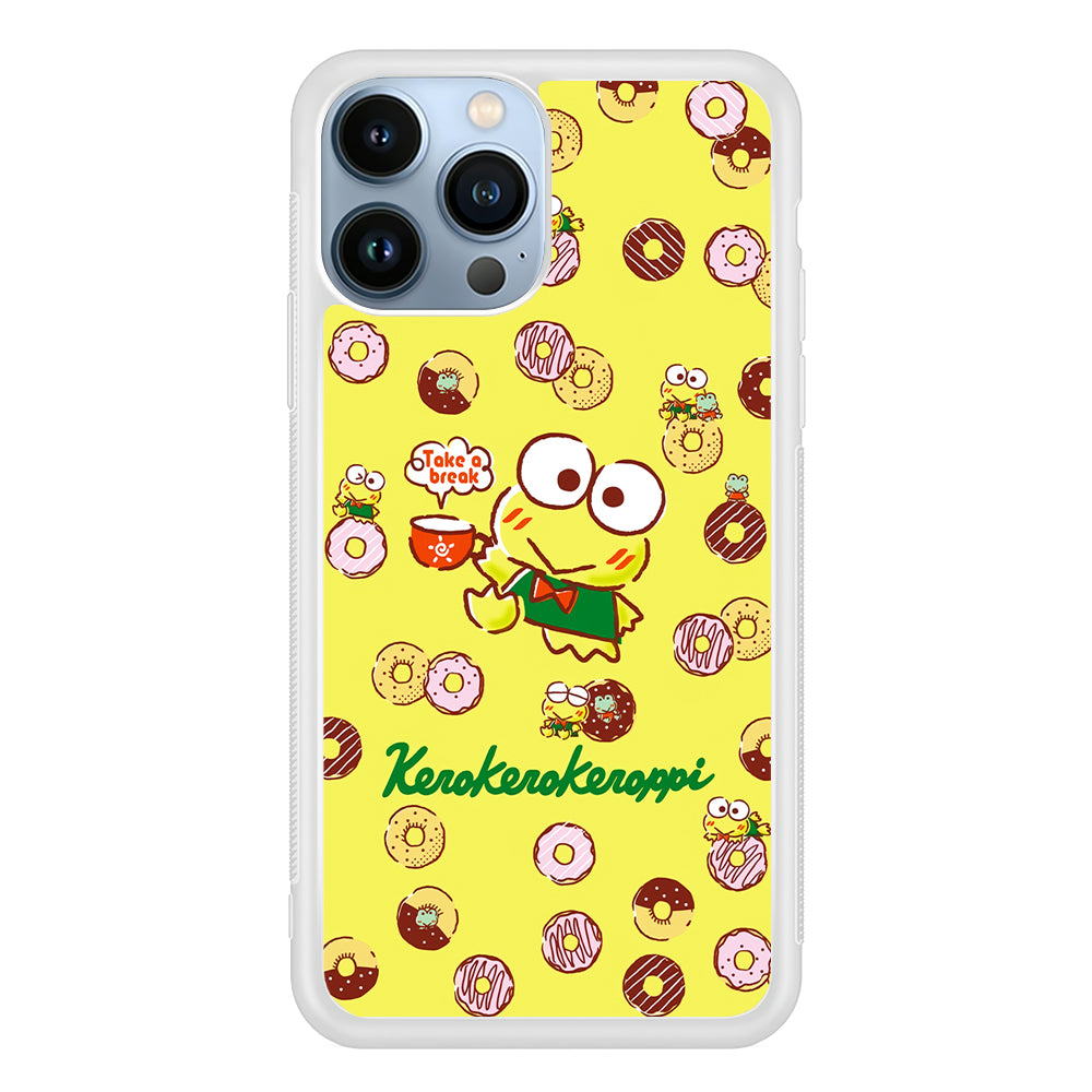 Kerokerokeroppi Take a Break 2D Rubber Phone Case