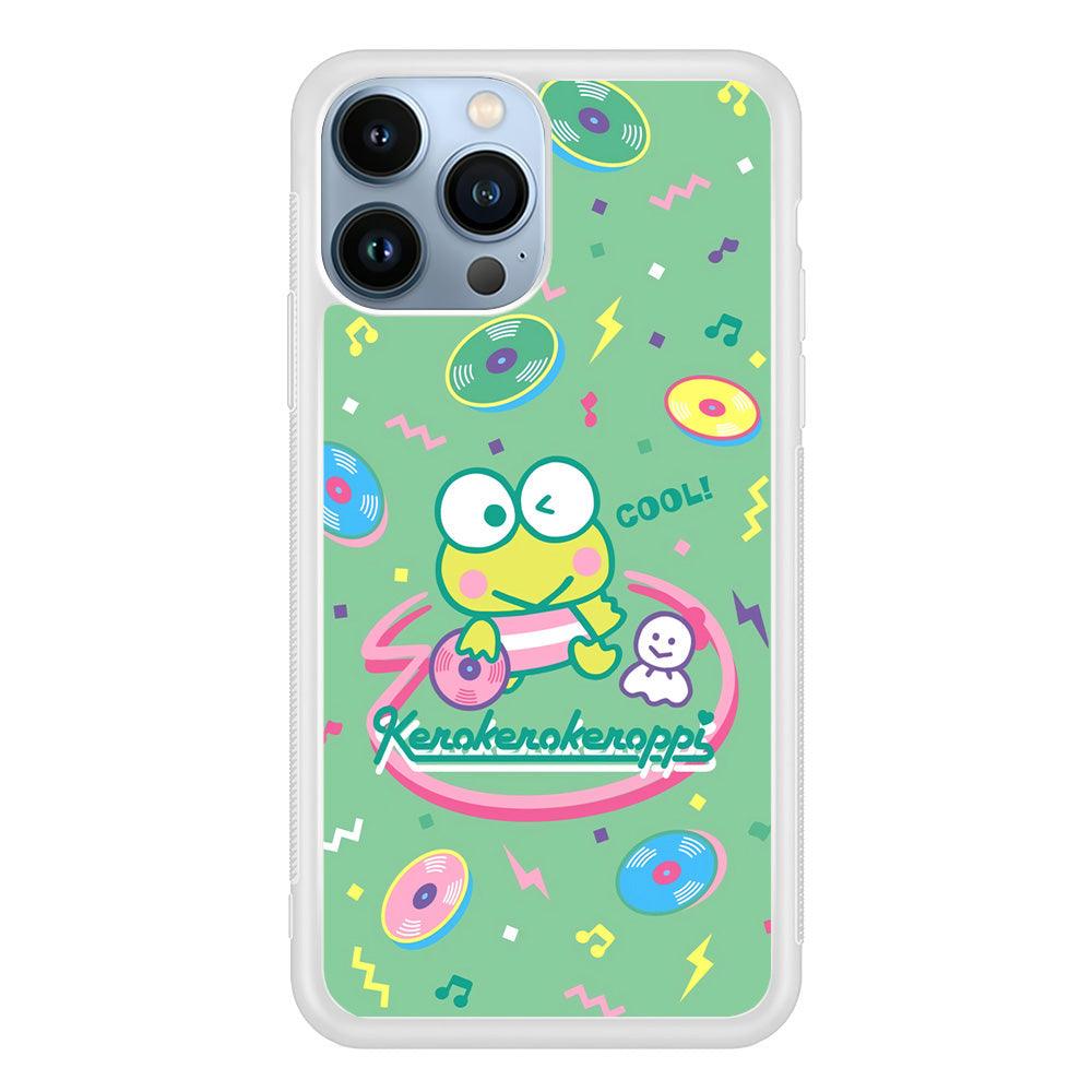 Keroppi Cool DJ iPhone 15 Pro Case-Oxvistore