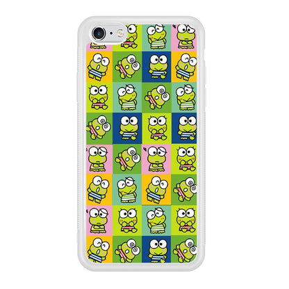 Keroppi Expression on Square Frame iPhone 6 Plus | 6s Plus Case-Oxvistore