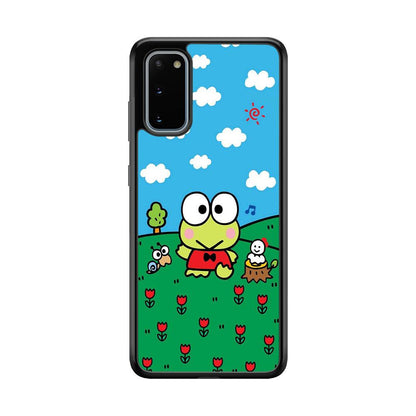 Keroppi Farmer Flower Samsung Galaxy S20 Case-Oxvistore