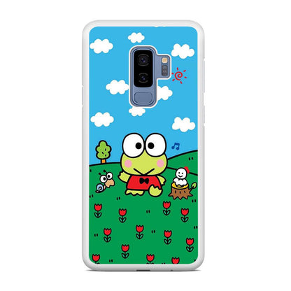 Keroppi Farmer Flower Samsung Galaxy S9 Plus Case-Oxvistore