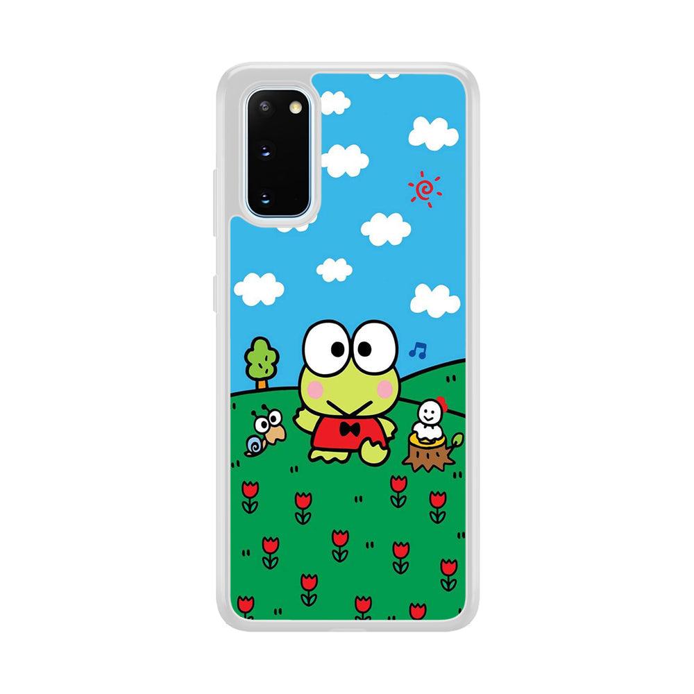 Keroppi Farmer Flower Samsung Galaxy S20 Case-Oxvistore