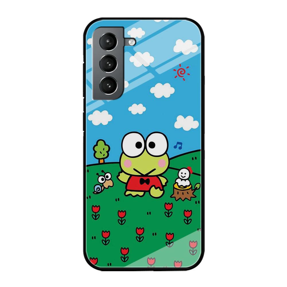 Keroppi Farmer Flower Samsung Galaxy S21 Case-Oxvistore