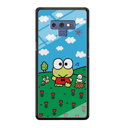 Keroppi Farmer Flower Samsung Galaxy Note 9 Case-Oxvistore