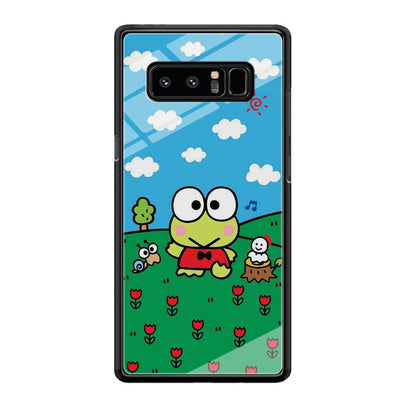 Keroppi Farmer Flower Samsung Galaxy Note 8 Case-Oxvistore