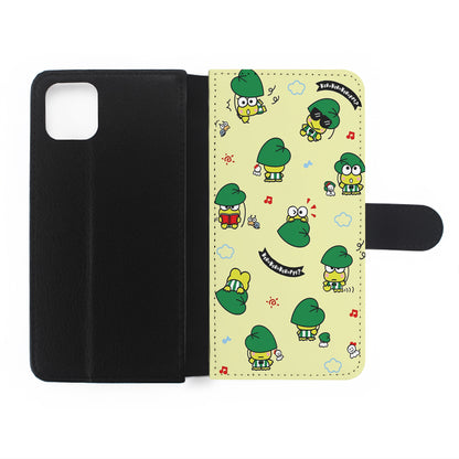 Keroppi Frog Activity Cartoon Flip Wallet Phone Case