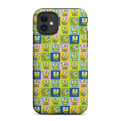 Keroppi Frog Cartoons Pattern 2 in 1 Tough Phone Case