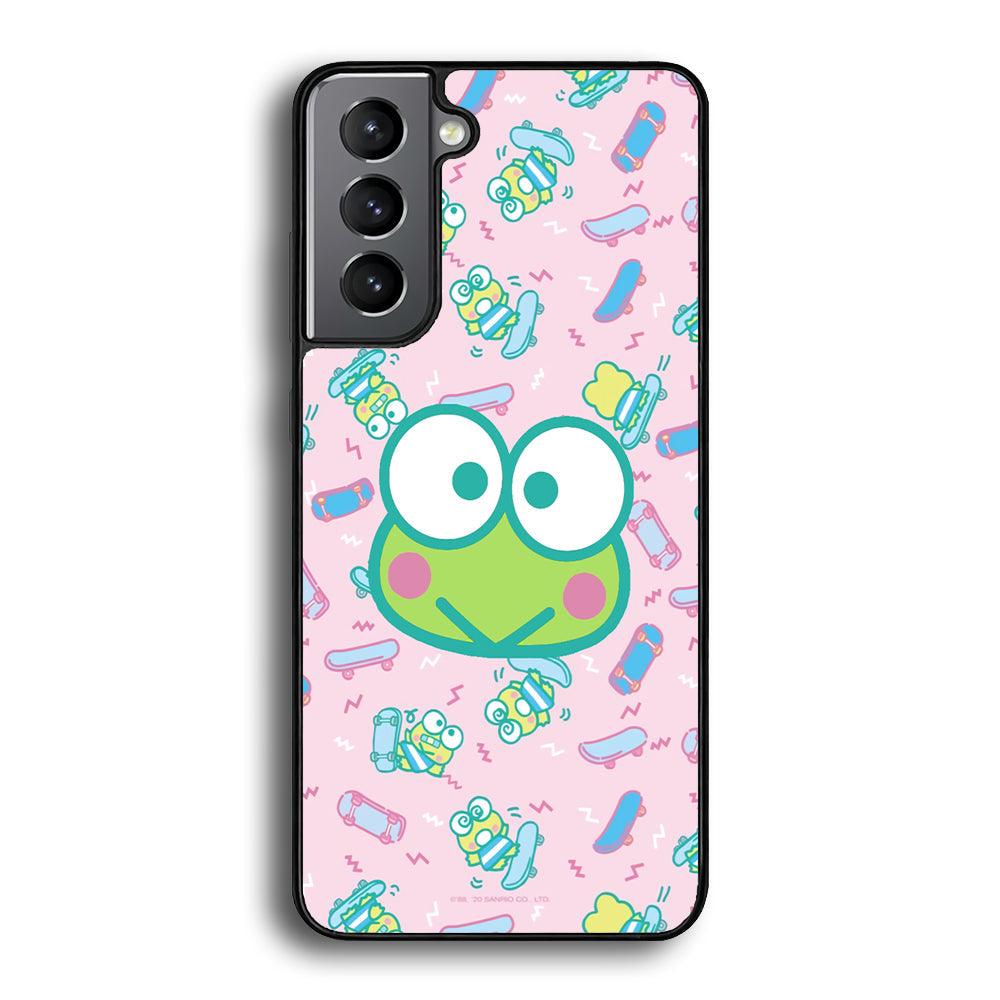 Keroppi Skate Wallpaper Samsung Galaxy S21 Plus Case-Oxvistore