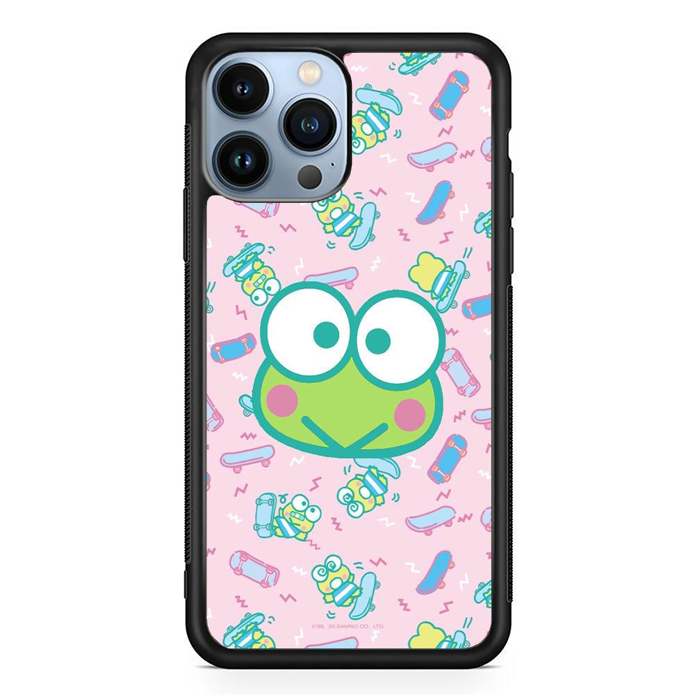 Keroppi Skate Wallpaper iPhone 13 Pro Max Case-3D Case-Oxvistore