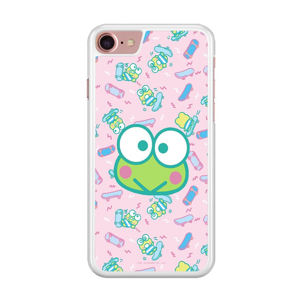 Keroppi Skate Wallpaper iPhone 8 Case-Oxvistore