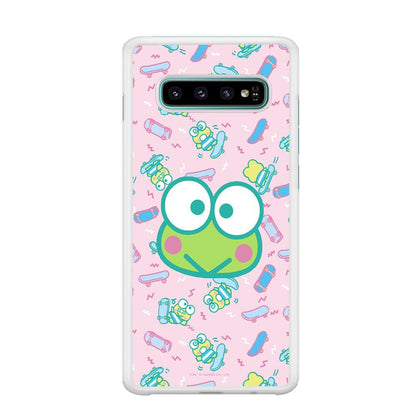 Keroppi Skate Wallpaper Samsung Galaxy S10 Plus Case-Oxvistore