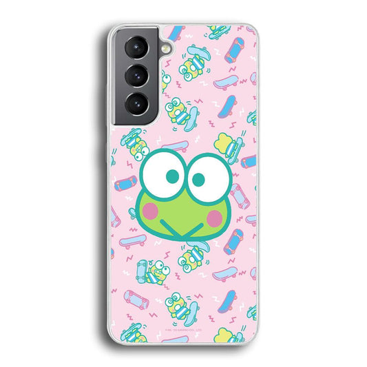 Keroppi Skate Wallpaper Samsung Galaxy S21 Case-Oxvistore