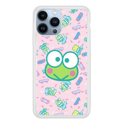 Keroppi Skate Wallpaper iPhone 15 Pro Max Case-Oxvistore