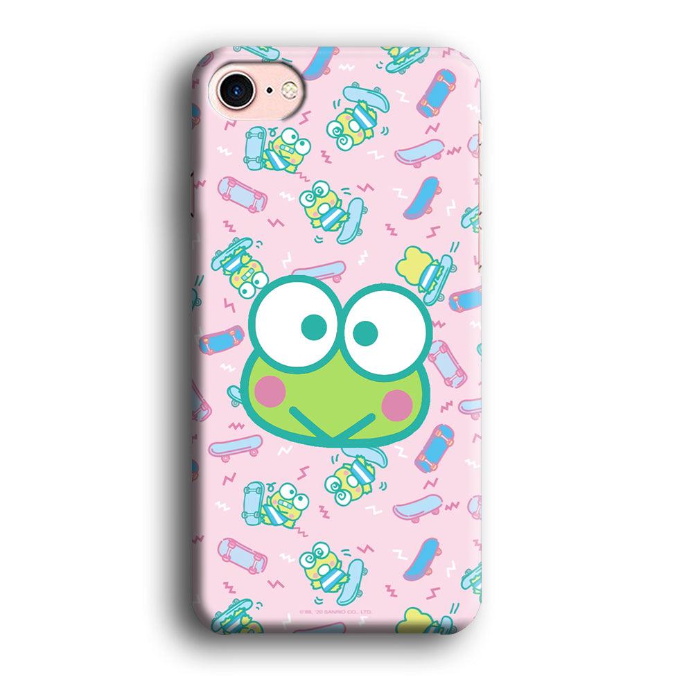 Keroppi Skate Wallpaper iPhone 8 Case-Oxvistore