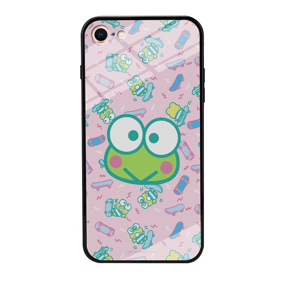 Keroppi Skate Wallpaper iPhone 8 Case-Oxvistore