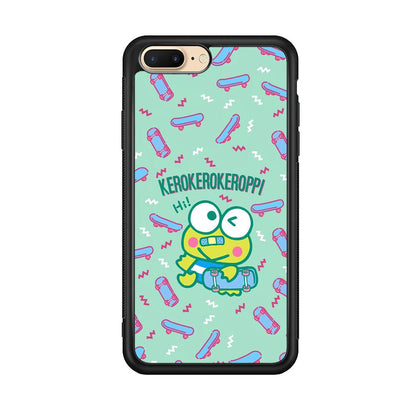 Keroppi Skater Mode iPhone 8 Plus Case-Oxvistore