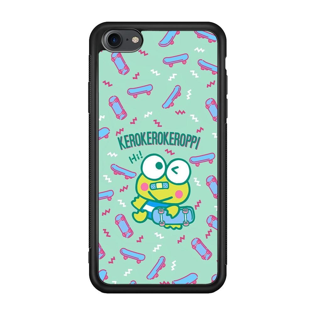 Keroppi Skater Mode iPhone 8 Case-Oxvistore