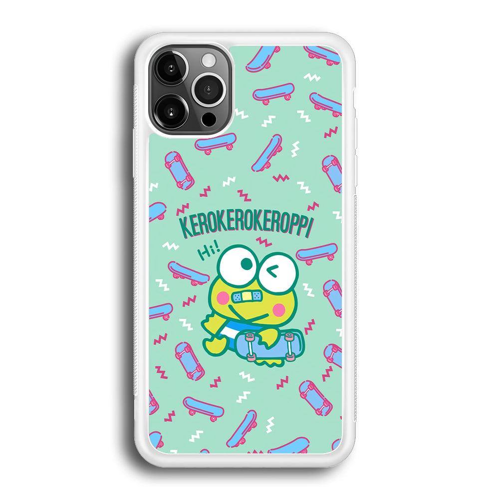 Keroppi Skater Mode iPhone 12 Pro Case-Oxvistore