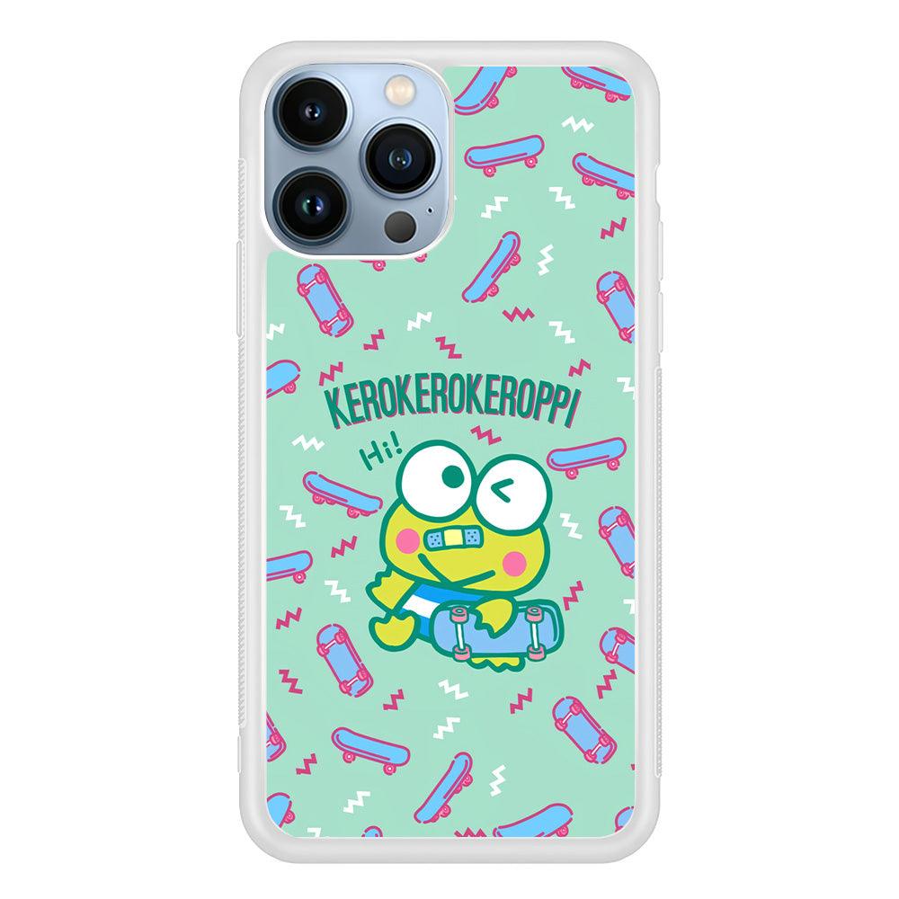 Keroppi Skater Mode iPhone 13 Pro Case-Oxvistore