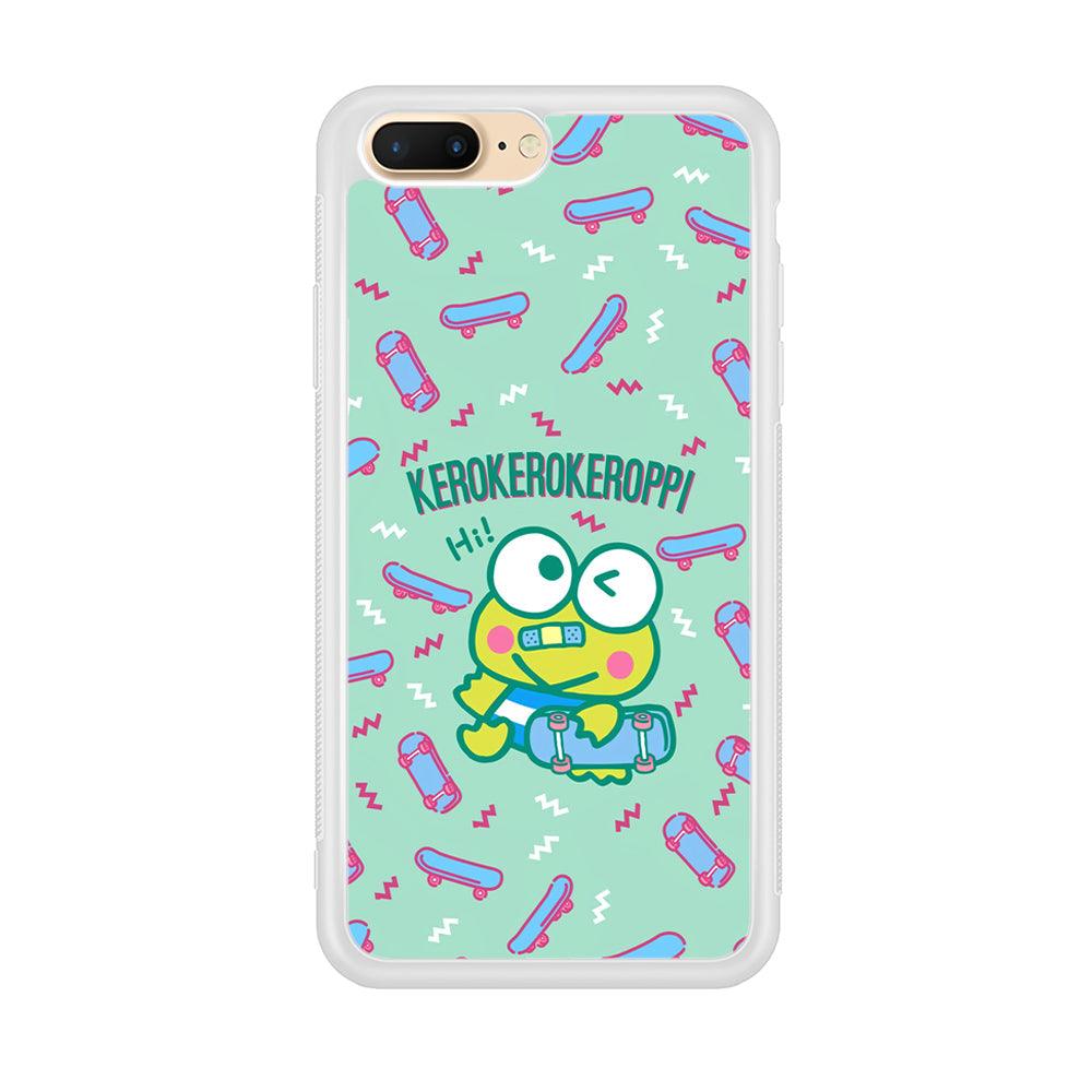 Keroppi Skater Mode iPhone 8 Plus Case-Oxvistore