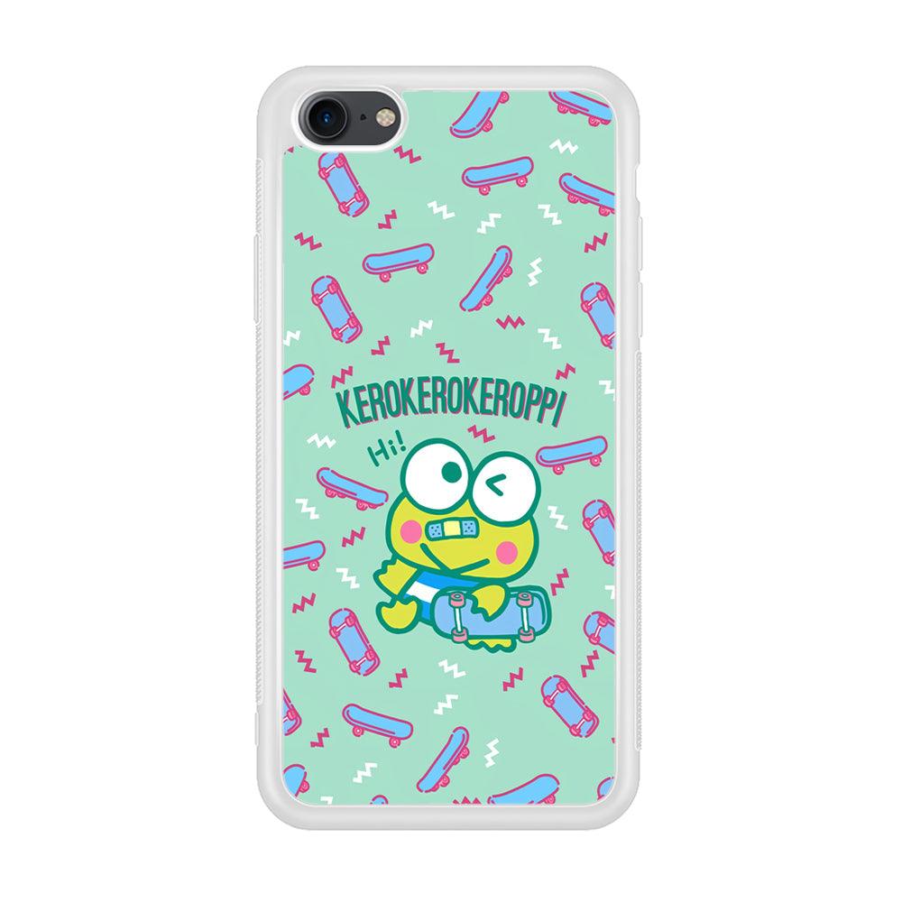 Keroppi Skater Mode iPhone 8 Case-Oxvistore