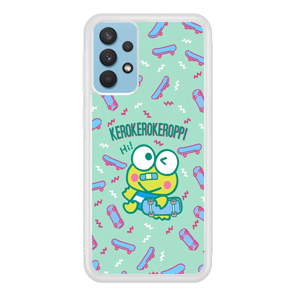 Keroppi Skater Mode Samsung Galaxy A32 Case-Oxvistore