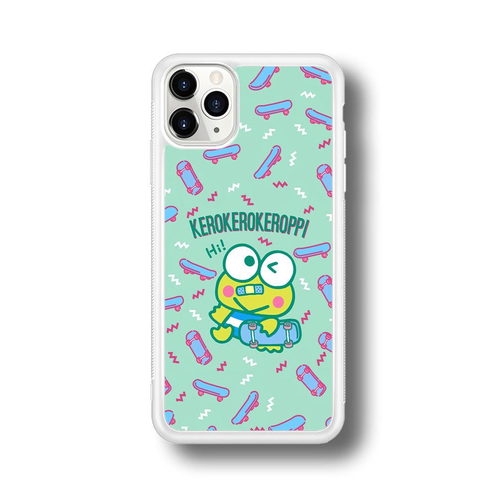 Keroppi Skater Mode iPhone 11 Pro Case-Oxvistore