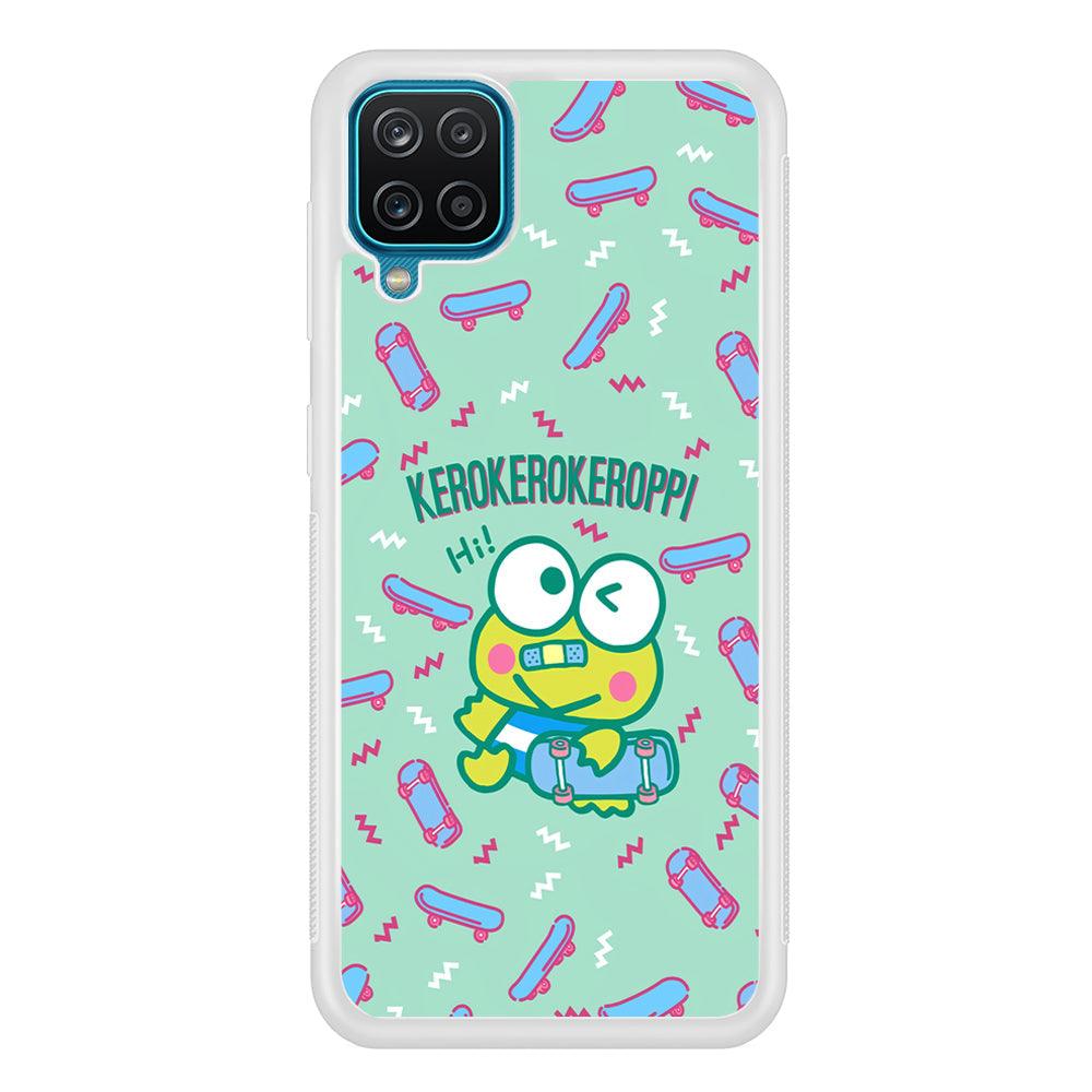 Keroppi Skater Mode Samsung Galaxy A12 Case-Oxvistore